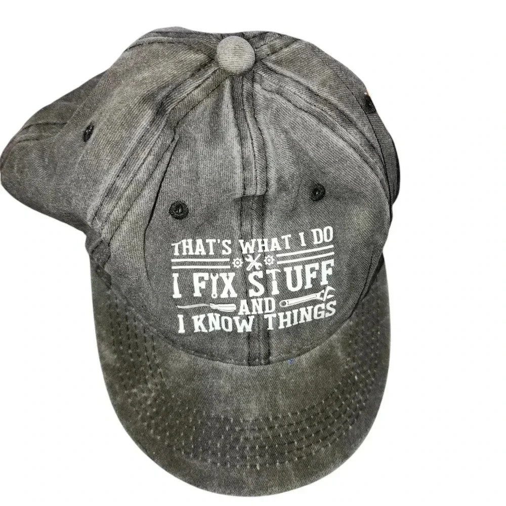 Baseball Cap with Funny Saying - Picture 2 of 3